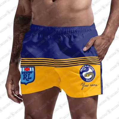 Personalize Men Short Supporter NRL Vintage Heritage NRLVTG021