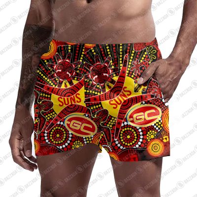 Personalize Men Short Supporter AFL NAIDOC AFLNAIDOC014