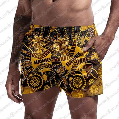 Personalize Men Short Supporter AFL NAIDOC AFLNAIDOC011