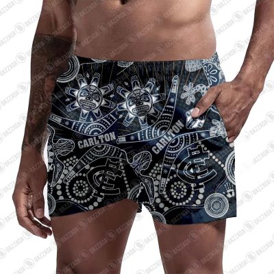 Personalize Men Short Supporter AFL NAIDOC AFLNAIDOC006