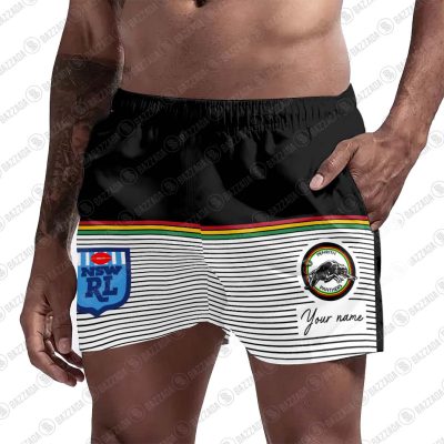 Personalize Men Short Supporter NRL Vintage Heritage NRLVTG026