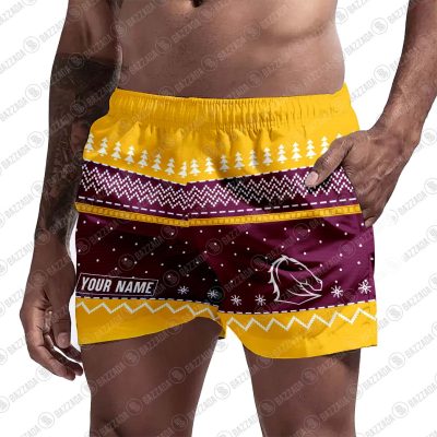 Personalize Men Short Supporter NRL Short NRLST03_006
