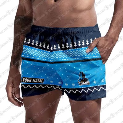 Personalize Men Short Supporter NRL Short NRLST03_010