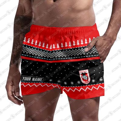 Personalize Men Short Supporter NRL Short NRLST03_014