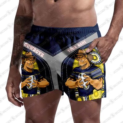 Personalize Men Short Supporter NRL Short NRLST02_013