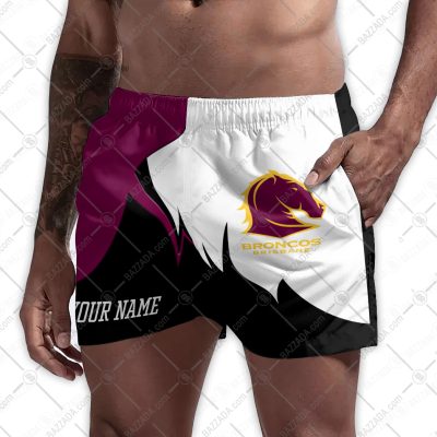 Personalize Men Short Supporter NRL Short NRLST08_001