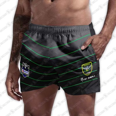 Personalize Men Short Supporter NRL Vintage Heritage NRLVTG008