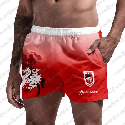 Personalize Men Short Supporter NRL Short 2025 NRL25_014