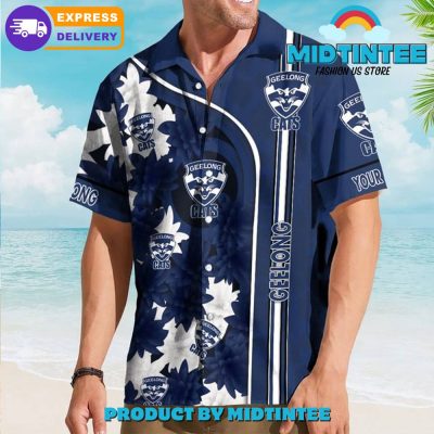Geelong Cats AFL Personalized Hawaiian Shirt