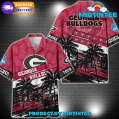 Georgia Bulldogs Ncaa Pattern Personalized Hawaiian Set - demo10