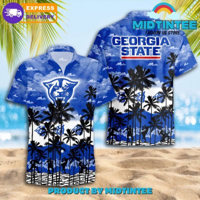 Georgia State Panthers Hawaiian Shirt Trending Summer Georgia State Panthers Hawaiian Shirt Trending Summer