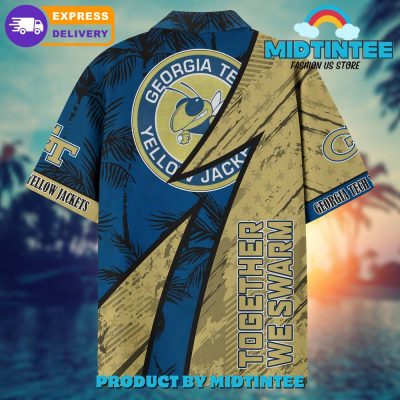 Georgia Tech Yellow Jackets Personalized Hawaiian Shirt Trending Summer
