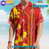 Gold Coast Suns AFL Personalized Hawaiian Shirt