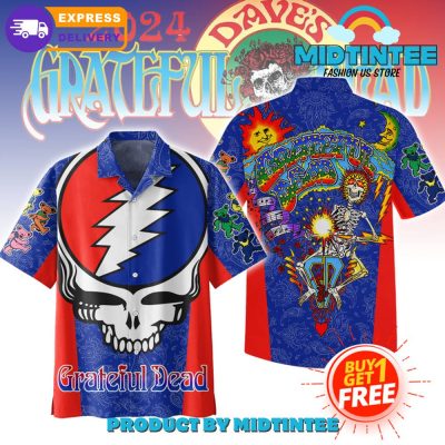 Grateful Dead 2024 Colorful Hawaiian Shirt