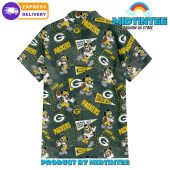 Green Bay Packers X Mickey Mouse Hawaiian Shirt And Short - demo10