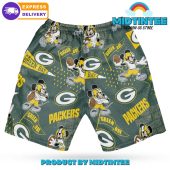 Green Bay Packers X Mickey Mouse Hawaiian Shirt And Short - demo10