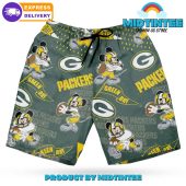 Green Bay Packers X Mickey Mouse Hawaiian Shirt And Short - demo10