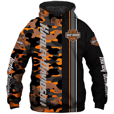 Harley Davidson 3D Printed Hoodie/Zipper Hoodie - 5954272071eb - Hot Sale 2025