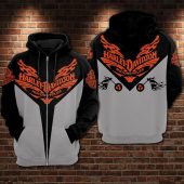 Harley Davidson 3D Printed Hoodie/Zipper Hoodie - 8b10757ac7e0 - Hot Sale 2025