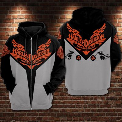 Harley Davidson 3D Printed Hoodie/Zipper Hoodie - 8b10757ac7e0 - Hot Sale 2025