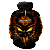 Harley Davidson 3D Printed Hoodie/Zipper Hoodie - 8e28f76d702d - Hot Sale 2025