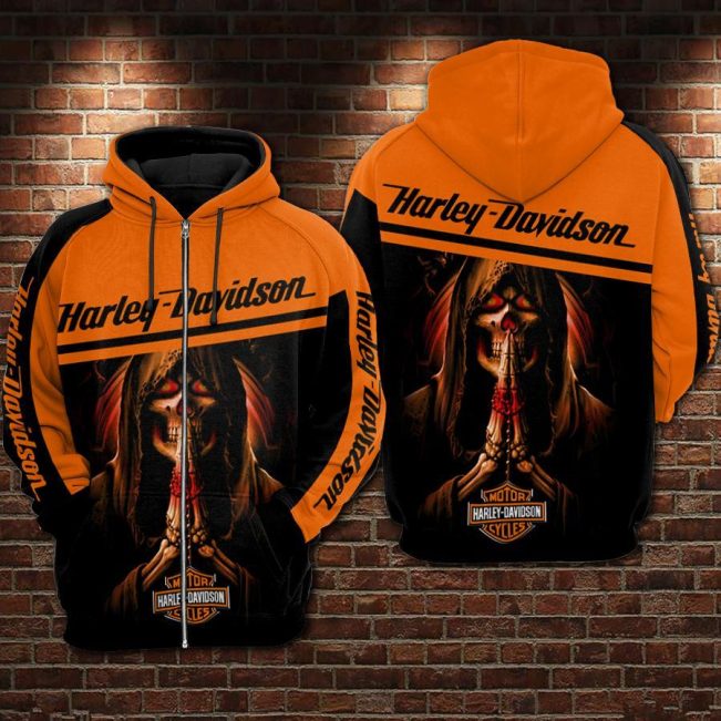 Harley Davidson 3D Printed Hoodie/Zipper Hoodie - 967d7f8c7db4 - Hot Sale 2025