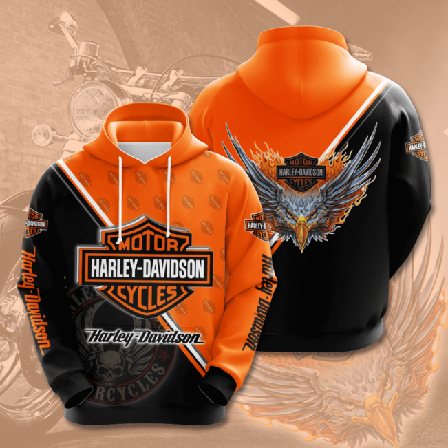 Harley Davidson 3D Printed Hoodie/Zipper Hoodie - af3005544559 - Hot Sale 2025