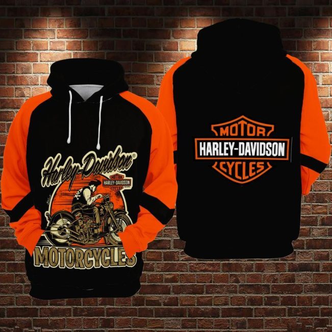 Harley Davidson 3D Printed Hoodie/Zipper Hoodie - dd998f7d19fd - Hot Sale 2025