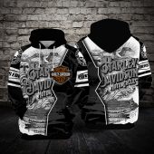 Harley Davidson 3D Printed Hoodie/Zipper Hoodie - e07444691672 - Hot Sale 2025
