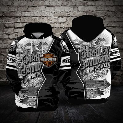 Harley Davidson 3D Printed Hoodie/Zipper Hoodie - e07444691672 - Hot Sale 2025