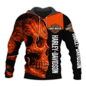 Harley Davidson 3D Printed Hoodie/Zipper Hoodie - e1fcae9c389a - Hot Sale 2025
