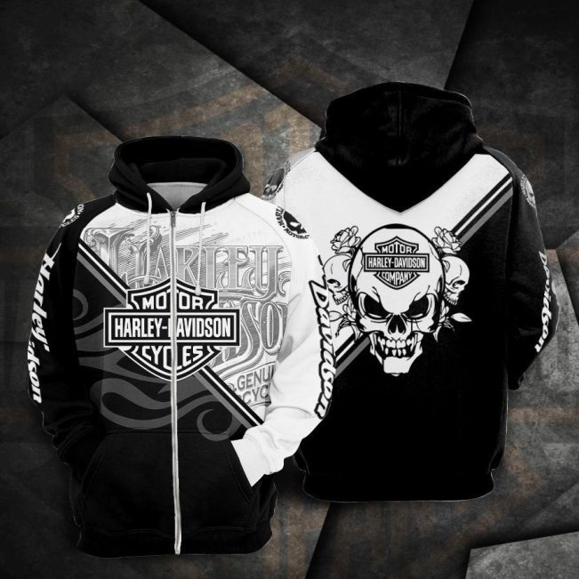 Harley Davidson 3D Printed Hoodie/Zipper Hoodie - e867a808d9df - Hot Sale 2025