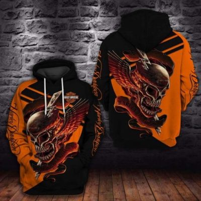 Harley Davidson Motocycle 3D Printed Hoodie/Zipper Hoodie - 26feaf07e0ac - Hot Sale 2025