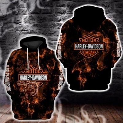 Harley Davidson Motocycle 3D Printed Hoodie/Zipper Hoodie - 94f14124ffc5 - Hot Sale 2025