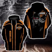 Harley Davidson Motocycle 3D Printed Hoodie/Zipper Hoodie - a49446b6d48e - Hot Sale 2025