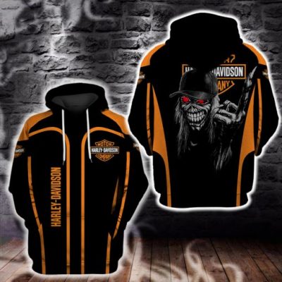 Harley Davidson Motocycle 3D Printed Hoodie/Zipper Hoodie - a49446b6d48e - Hot Sale 2025