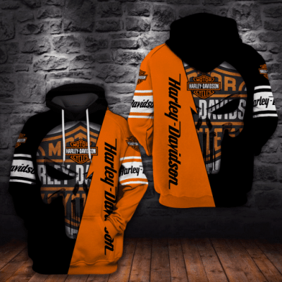 Harley Davidson Motocycle 3D Printed Hoodie/Zipper Hoodie - b0393a6bc19e - Hot Sale 2025