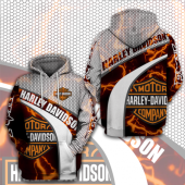 Harley Davidson Motocycle 3D Printed Hoodie/Zipper Hoodie - b27eaecc15c7 - Hot Sale 2025