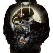 Harley Davidson Motorcycles Jack Skellington 3D Printed Hoodie/Zipper Hoodie - 3510144099ac - Hot Sale 2025