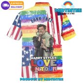 Harry Styles Love On Tour Hawaiian Shirt And Short - demo10