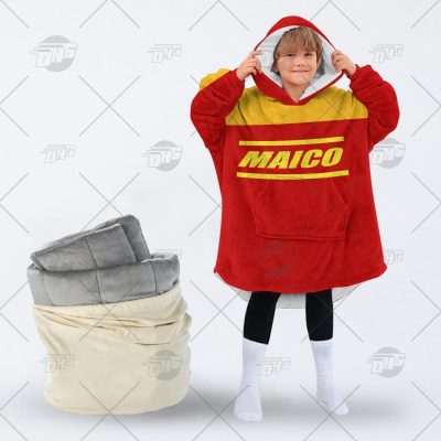 Vintage Maico Motocross MX Enduro dirt bike oodie blanket hoodie snuggie hoodies - OldSchoolThings - Personalize Your Own New & Retro Sports Jerseys, Hoodies, T Shirts