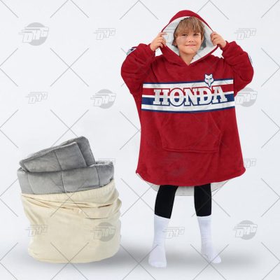 Personalized Motocross HONDA Fox Moto-X Team 1970s Vintage Retro oodie blanket hoodie snuggie hoodies - OldSchoolThings - Personalize Your Own New & Retro Sports Jerseys, Hoodies, T Shirts