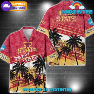 Iowa State Cyclones NCAA Pattern Personalized Hawaiian Set