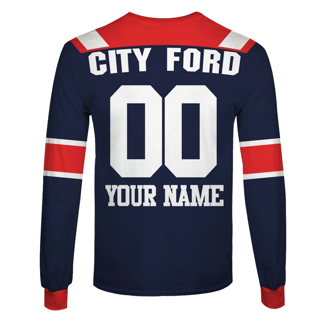 Personalize name Sydney Rooster NRL 1980s Home Jersey - OldSchoolThings - Personalize Your Own New & Retro Sports Jerseys, Hoodies, T Shirts
