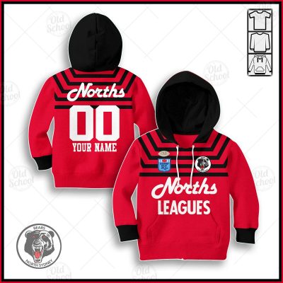 Personalize North Sydney Bears 1991 ARL/NRL Vintage Retro Jersey for Kids - OldSchoolThings - Personalize Your Own New & Retro Sports Jerseys, Hoodies, T Shirts