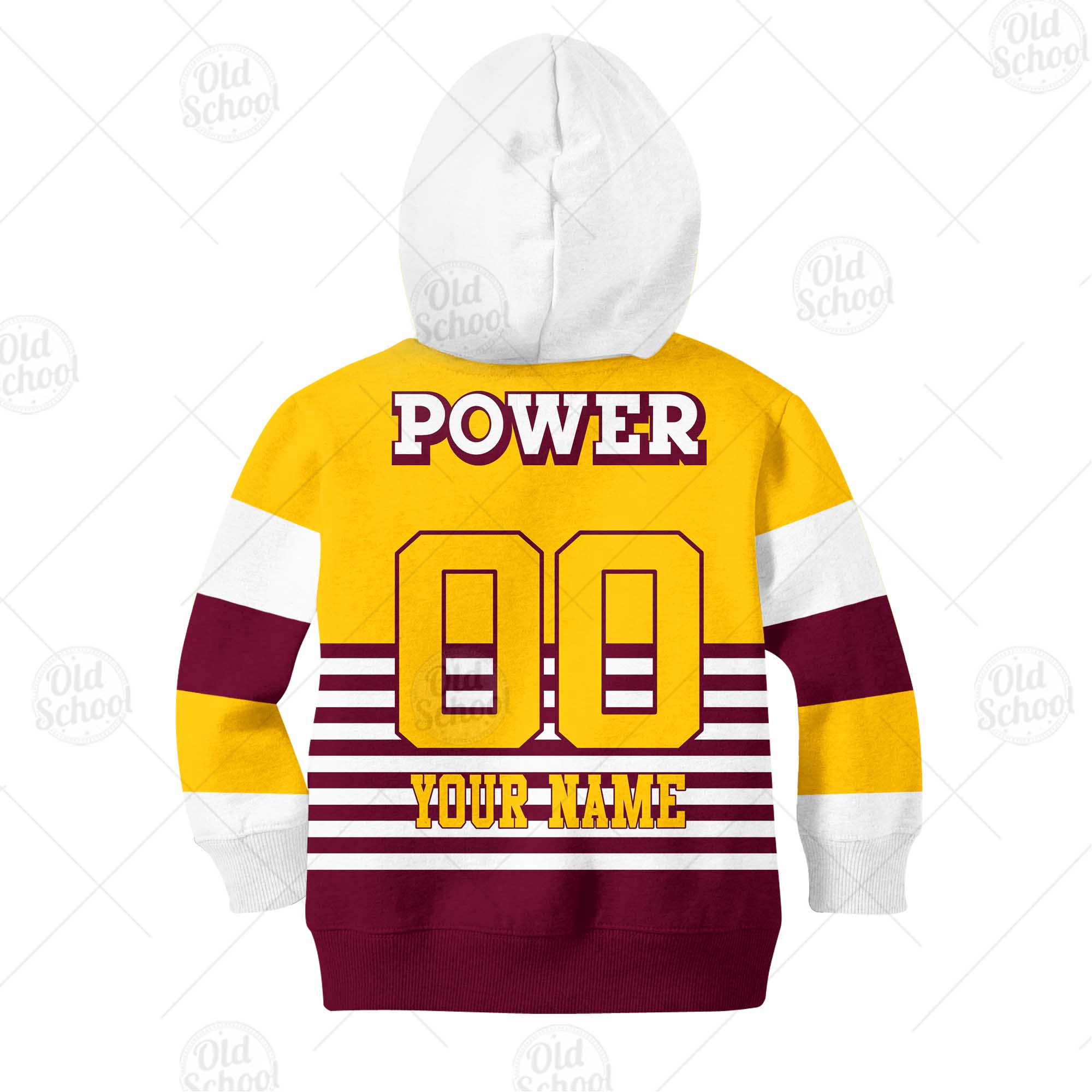 Personalize BRISBANE BRONCOS 1988 ARL/NRL Vintage Retro Heritage Jersey for Kids - OldSchoolThings - Personalize Your Own New & Retro Sports Jerseys, Hoodies, T Shirts