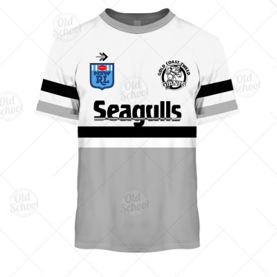 Personalise Gold Coast Giants NRL Vintage 1988/1989 Away Jersey - OldSchoolThings - Personalize Your Own New & Retro Sports Jerseys, Hoodies, T Shirts