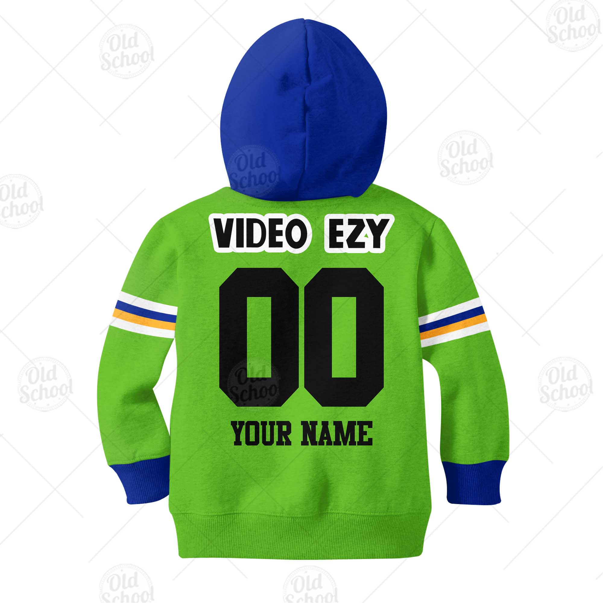 Personalize Canberra Raiders 1990 Video Ezy ARL/NRL Vintage Retro Heritage Jersey for Kids - OldSchoolThings - Personalize Your Own New & Retro Sports Jerseys, Hoodies, T Shirts