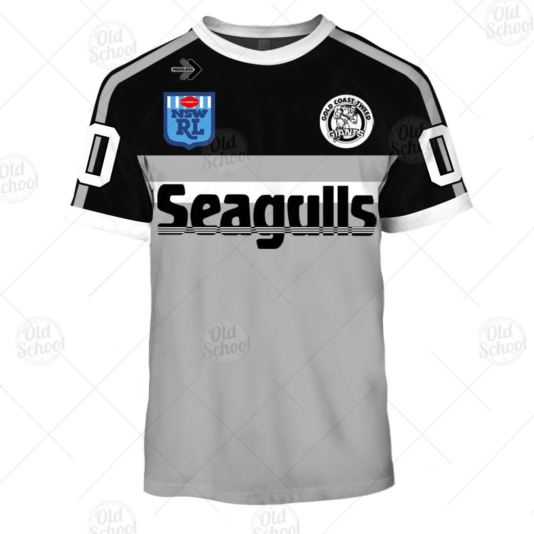 Personalize Gold Coast Giants NRL Vintage 1988 Home Jersey for Kids - OldSchoolThings - Personalize Your Own New & Retro Sports Jerseys, Hoodies, T Shirts