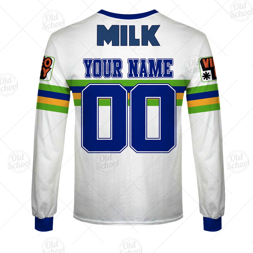 Personalise ARL/NRL Canberra Raiders 1995 Away Jersey Vintage Retro - OldSchoolThings - Personalize Your Own New & Retro Sports Jerseys, Hoodies, T Shirts